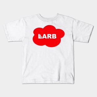 Red LARB Studios Cloud | LARB Studios & Abelia Rose Kids T-Shirt